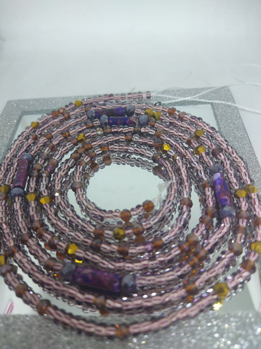 Purple Raiin waistbead