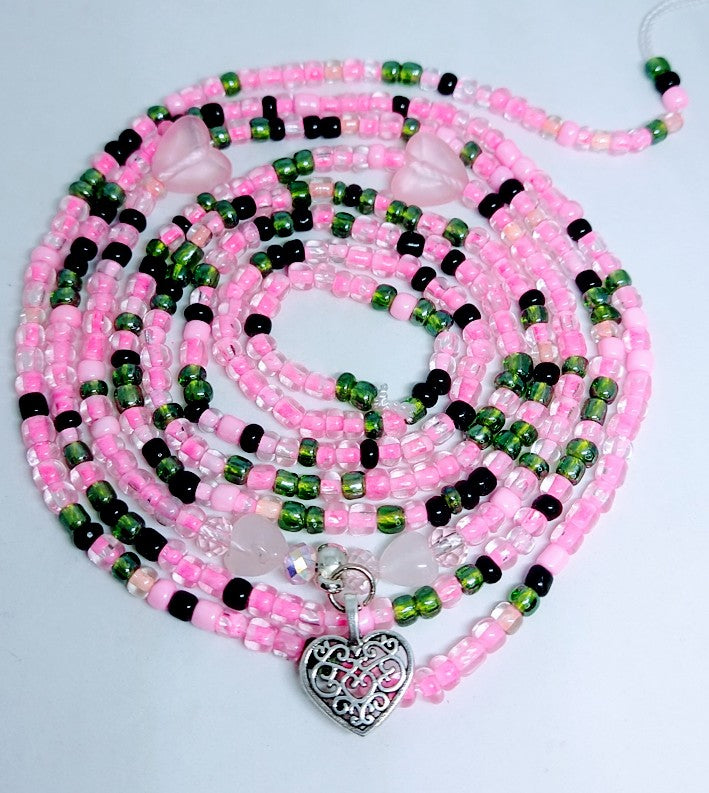 Hearts of Love waistbead