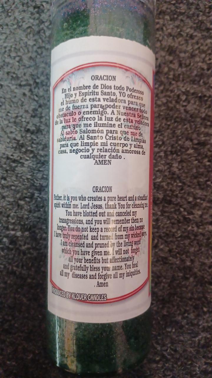 Cleansing Candle/Limpias