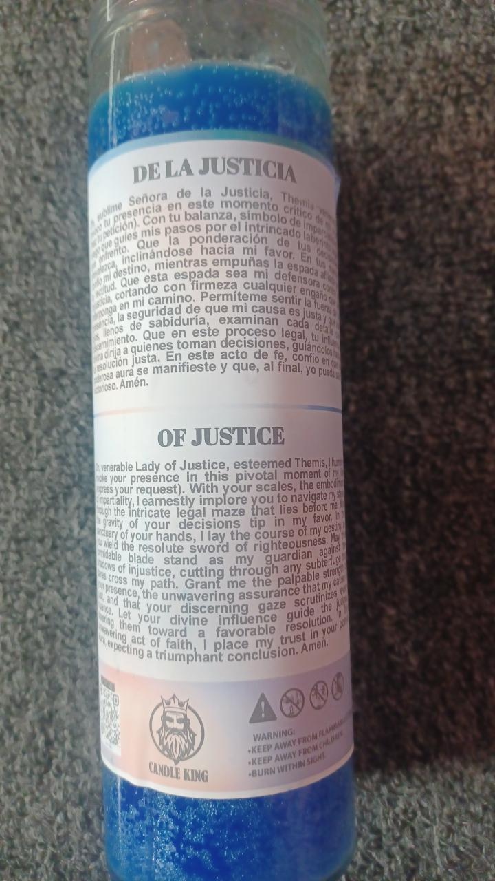 Justice Candle
