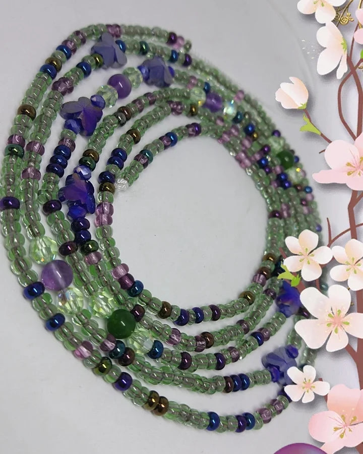 Spring Butterfly waistbead