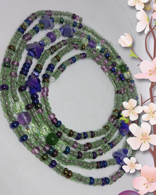 Spring Butterfly waistbead