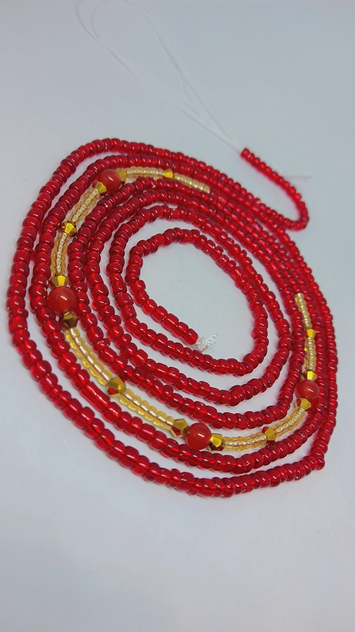 Fire Waistbead