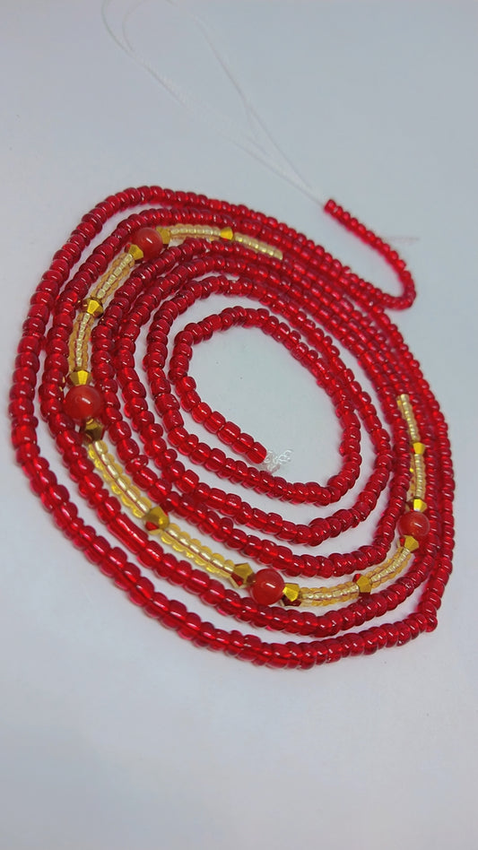 Fire Waistbead