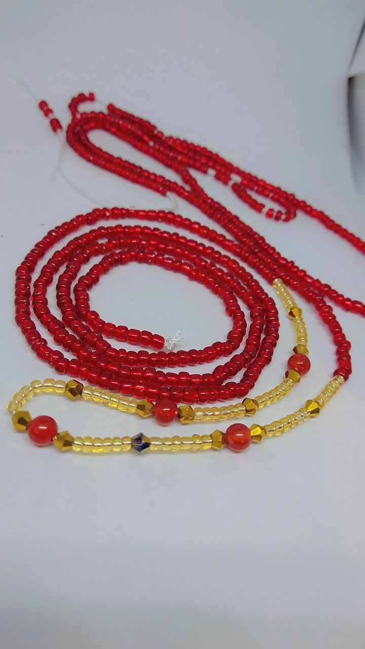 Fire Waistbead