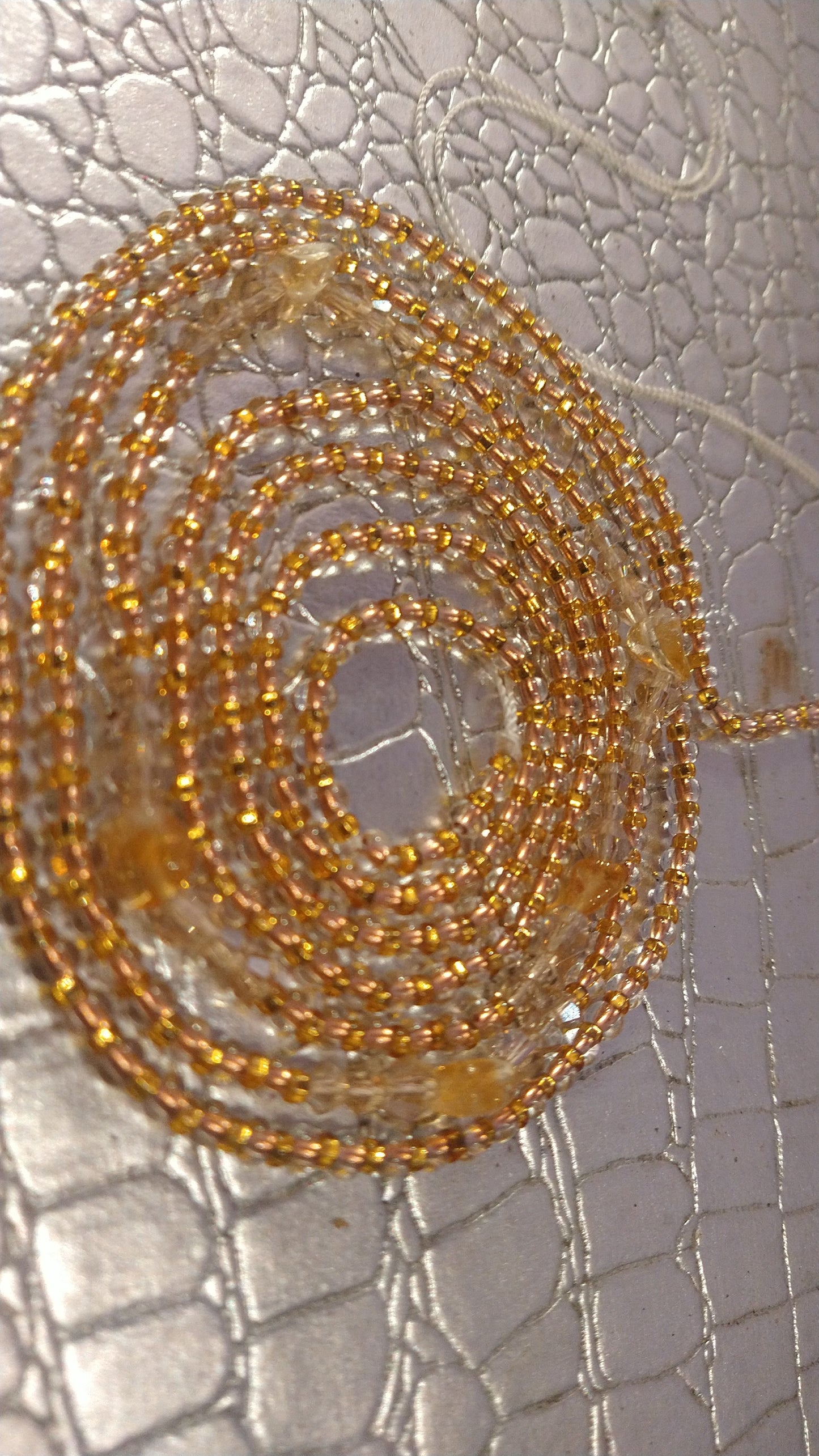 Copper Sun waistbead