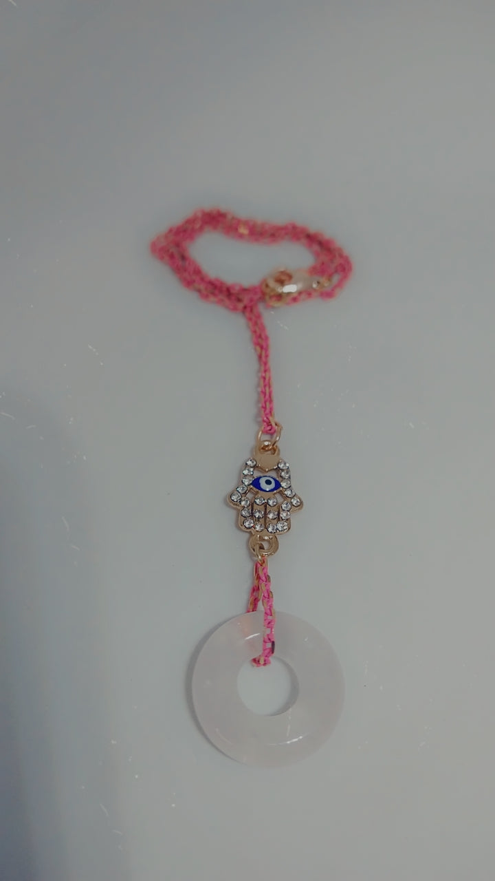 Hamsa Love Chain Necklace