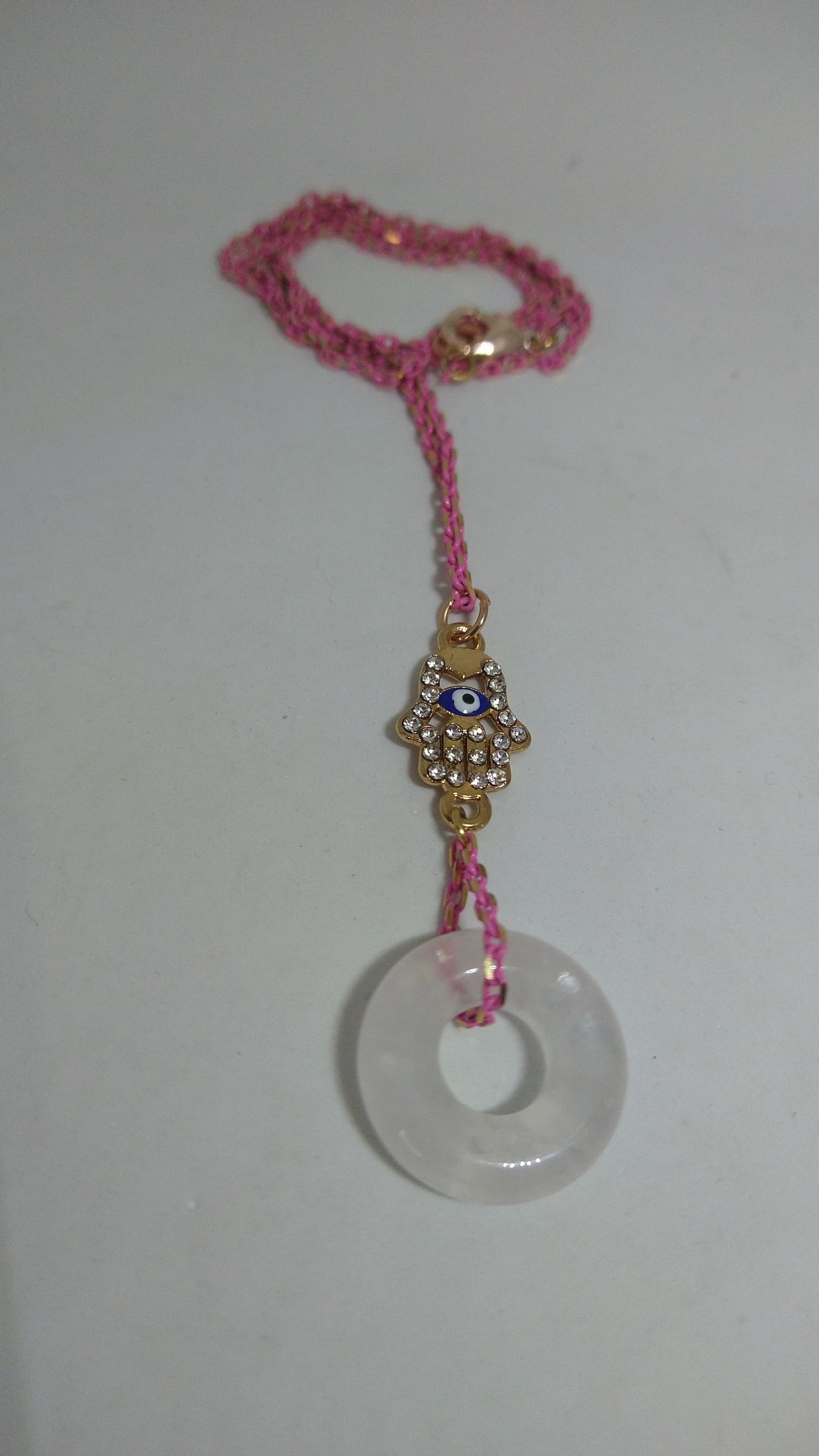 Hamsa Love Chain Necklace